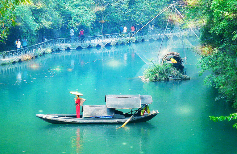 Yangtze Nehri'nde Çin - Haziran